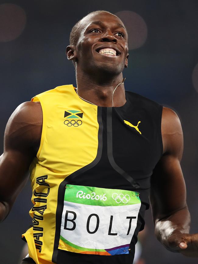 Bolt was a dominant force from the outset. Picture. Brett Costello