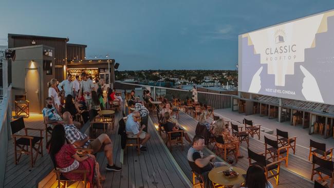 The rooftop at Classic Cinemas Elsternwick.