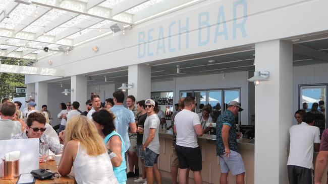 Burleigh Pavilion with a huge crowd on its first week of trading. Picture Glenn Hampson