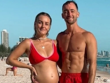 A pregnant Gold Coast couple say they’re facing deportation back to the UK after years building a new life in Australia., Child protection worker Sarah Maxwell and life coach partner Lewis Christie have launched a petition pleading with Immigration Minister Tony Burke to urgently review their temporary visas which expire in August Picture Supplied