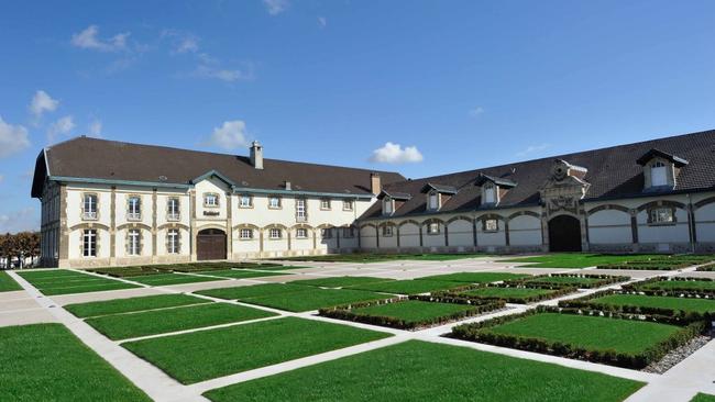 Ruinart, the oldest house of the Maisons de Champagne in the Reims region.