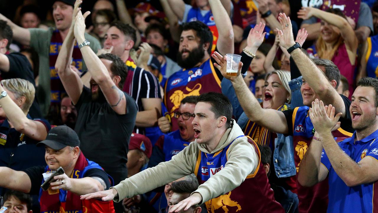 Up to 10,000 fans will return to the Gabba this week (Pic: Adam Head).