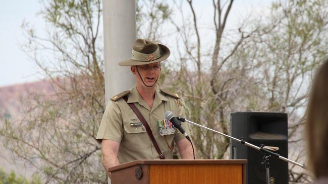 Australia's Norforce Centre Squadron officer in command Jamie Smith. Picture: Gera Kazakov