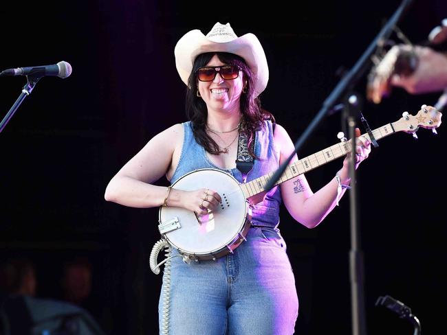 Andy Golledge performs main stage at Gympie Music Muster. Picture: Patrick Woods.