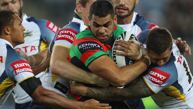 Inglis grew into himself at the Rabbitohs. (Mark Kolbe/Getty Images)