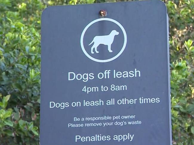 Dogs are permitted off leash at times and locations indicated on signage.