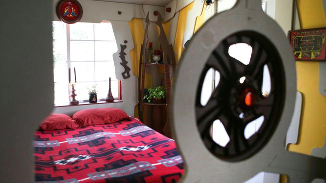 And here it is, the Klingon Ambassador boudoir. Picture: Caters News