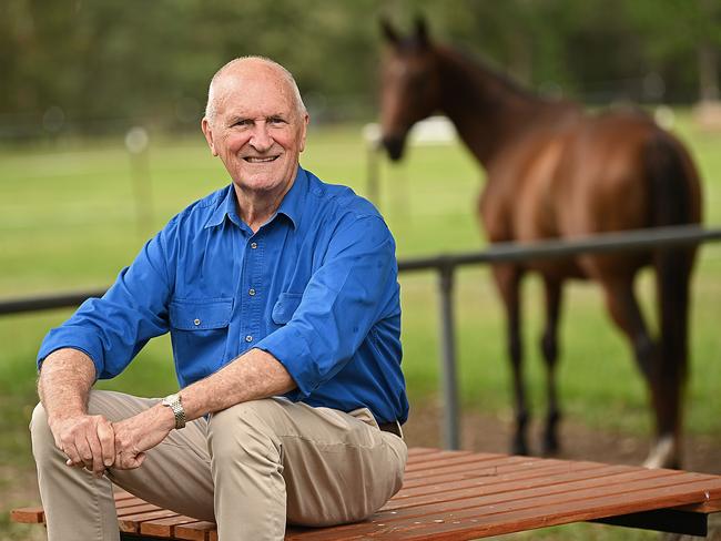 11/03/2021: Dr Peter Reid, Brisbane vet , near his home in Carseldine, Brisbane. Peter treated the first outbreak of Hendra disease in 1994 at Vic Rail's stables in Hendra and has gone on to be at forefront of international effort to understand and combat the disease .  Lyndon Mechielsen/ The Australian