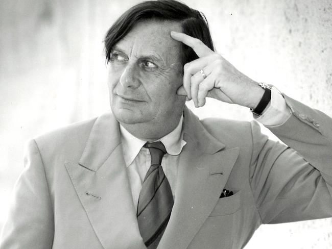 Barry Humphries in the 1990s. Picture: Ray Cash