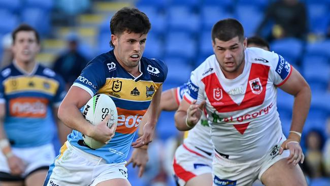 Toby Sexton made four appearances for the Titans last season. Picture: NRL Photos