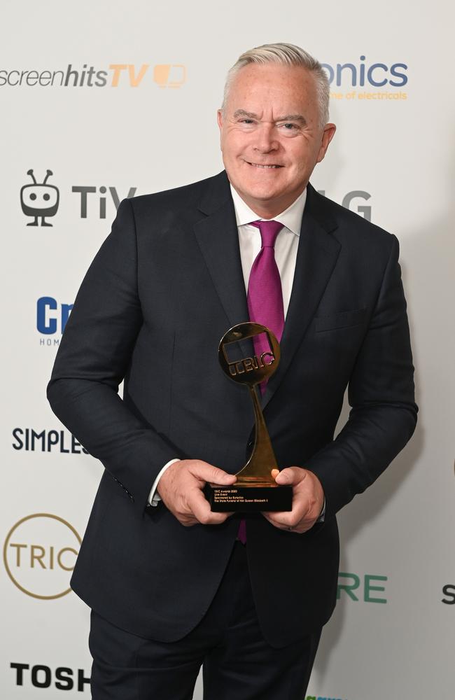 Huw Edwards won an award for the BBC’s coverage of the Queen’s death. Picture: Getty Images