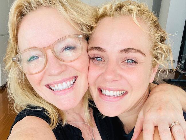 Jessica Marais and Rebecca Gibney, in an Instagram post last week.