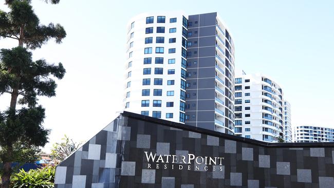 Raptis Group's Waterpoint Residences development in Biggera Waters. Photograph: Jason O'Brien