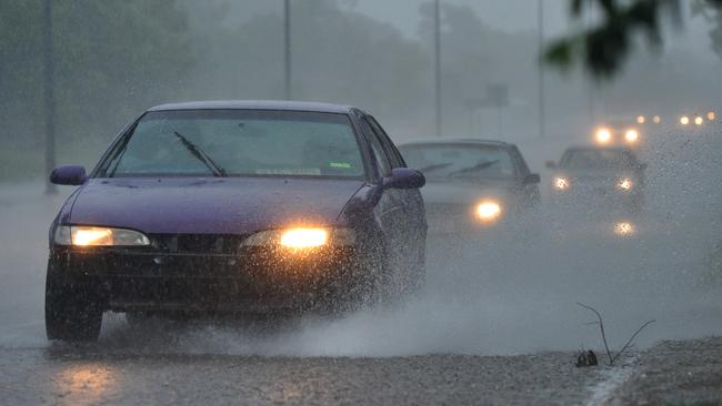 Localised flooding has affected several roads in Darwin following heavy rainfall overnight, with further rain forecast for today