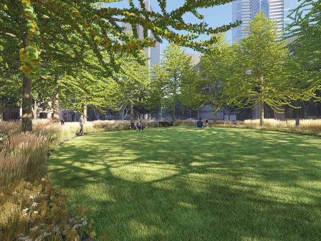Transformation of Southbank Boulevard will mean more greenery. Image: City of Melbourne