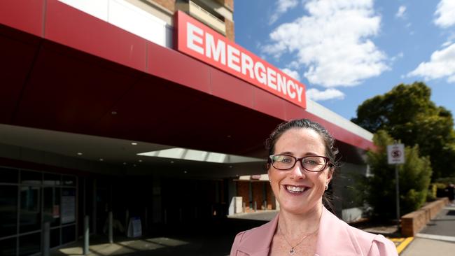 Belinda Hibble is the director of Barwon Health's emergency department. Picture: Mike Dugdale