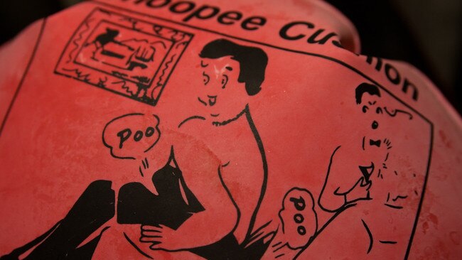 A whoopee cushion was funny when we were kids, but that was a long time ago.