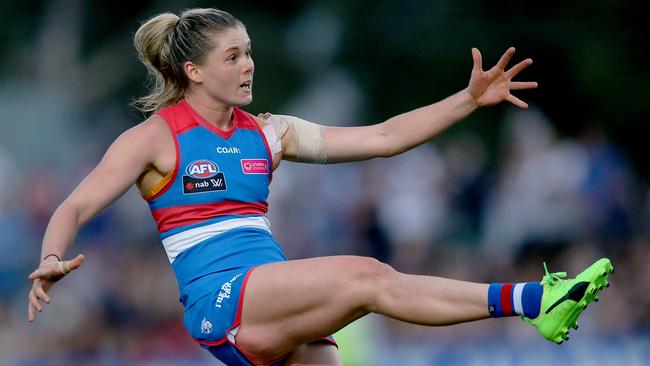 Katie Brennan is one of the stars of the AFLW. Picture: Wayne Ludbey