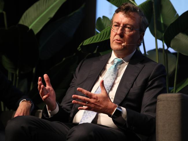Andrew Clifford the Chief Investment Officer at Platinum Asset Management in Sydney today at the Livewire Live event. Picture: David Swift.