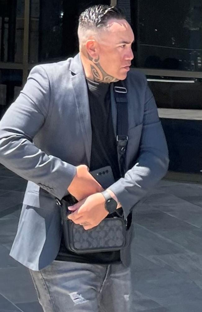 Michael Macgregor outside Beenleigh Magistrates Court