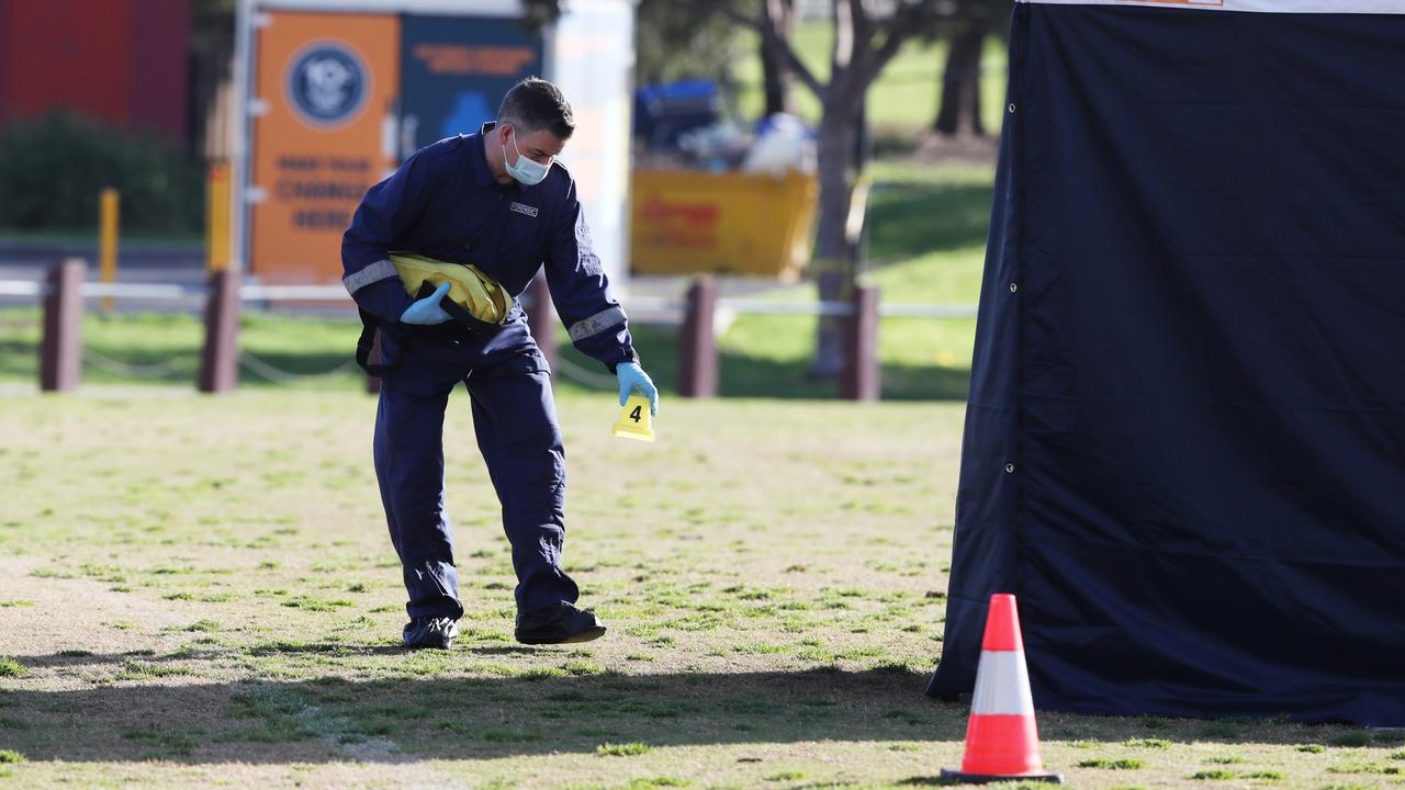 Victoria Police are still unsure of the circumstances surrounding the man’s death. Picture: NewsWire/ David Crosling