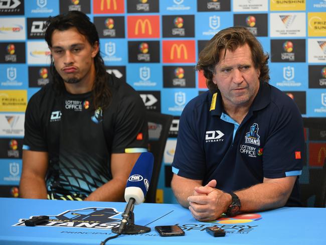 Des Hasler has a huge task on his hands. Picture: NRL Photos