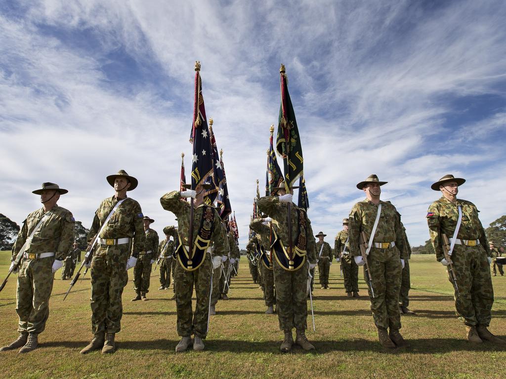The Defence and Foreign Affairs Committee report urged the government to reconsider the number of ADF troops necessary to keep Australia safe. Picture: Defence