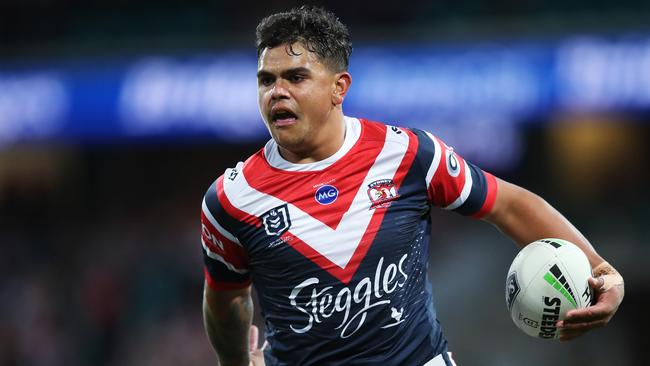 Latrell Mitchell wants to break the stereotypes surrounding Indigenous culture. Picture: Phil Hillyard