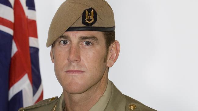 Australian war hero Ben Roberts-Smith has stood aside from his role at the Seven Network ahead of his upcoming personal legal battle against rivals Nine. Picture: Department of Defence