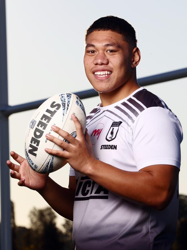 Western Suburbs skipper Kit Laulilii has led from the front for the Magpies all season. Picture: Richard Dobson