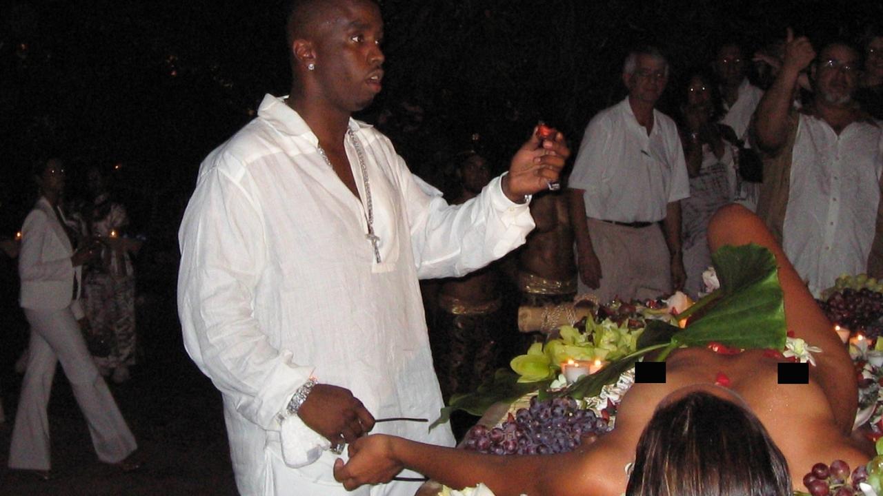 Sean "P. Diddy" Combs celebrates his Fabulous 50 Dinner Party at his private residence in Miami, 2004. Picture: BACKGRID