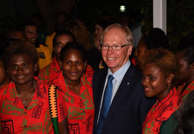 ARLC chairman Peter Beattie in Port Moresby, Papua New Guinea. Picture: Nathan Hopkins