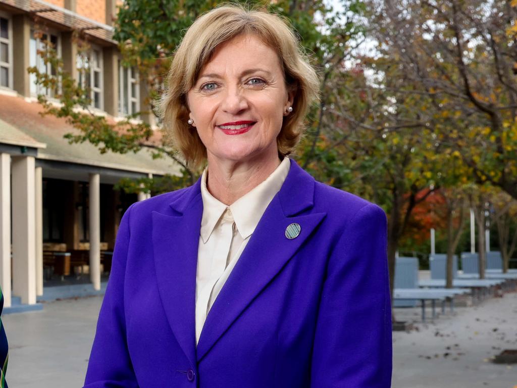 St Kevin’s Principal Deborah Barker has promised to turn around the boys’ club culture at St Kevin’s College. Picture: Ian Currie