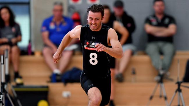 Glenelg Magarey Medallist Luke Partington had a brilliant 2019, but still went undrafted. Picture: AAP/Sam Wundke