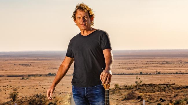 Australian rock legend and Cold Chisel guitarist Ian Moss will headline the first Mundi Mundi Bash. Picture: Andrew Gosling