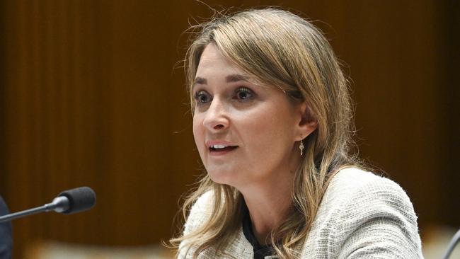 Kelly Bayer Rosmarin, then Optus CEO, appeared before a Senate inquiry this month.