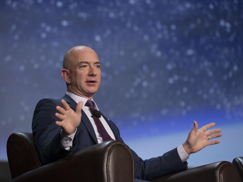 Jeff Bezos, chief executive officer of Amazon.com Inc. and founder of Blue Origin. Picture: Matthew Staver/Bloomberg