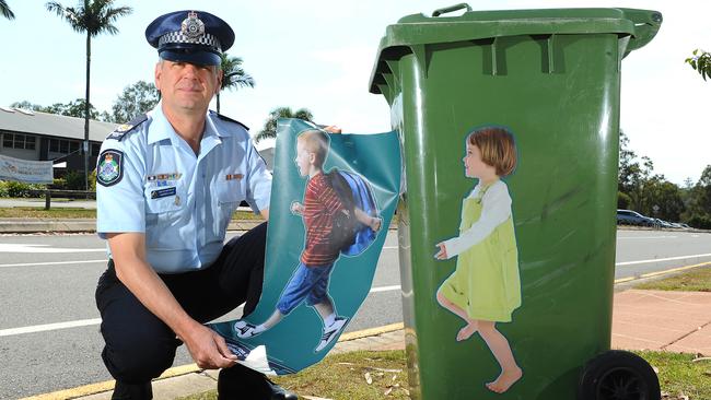 Sen Sgt Andrew Lake said areas had been identified where the stickers would be of particular benefit. Picture: John Gass