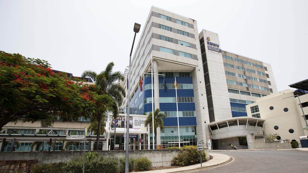 Beds ran out at the Royal Brisbane and Women’s Hospital this week. Picture: AAP Image/Attila Csaszar