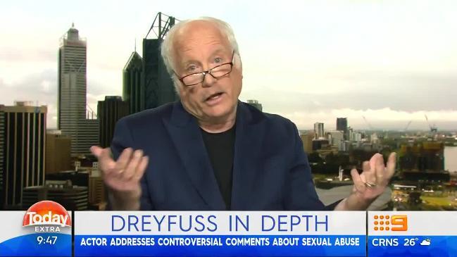 Richard Dreyfuss Question on #metoo - The Today show