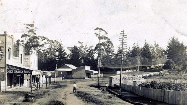 A historical picture of Turramurra, taken in early 1900s.