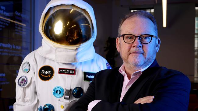 Equatorial Launch Australia's executive chairman and chief executive Michael Jones. Picture: Kelly Barnes