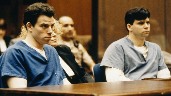 Lyle and Erik Menendez during their trial. Picture: Ted Soqui/Sygma via Getty Images