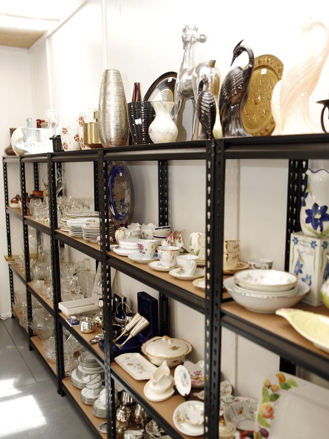 Just some of the many ware available at the newly renovated RSPCA Tweed Heads Op Shop. Picture: Richard Mamando