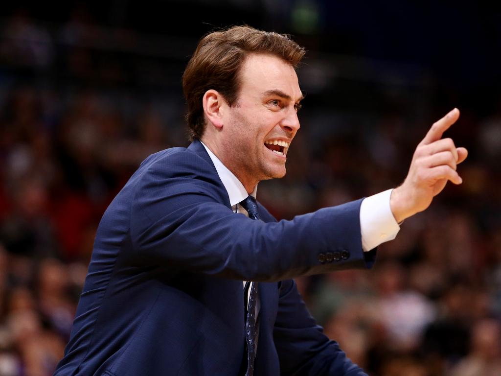 Sydney Kings coach Chase Buford can’t wait for his matchup against Illawarra’s master mentor Brian Goorjian. Photo: Jason McCawley/Getty Images.