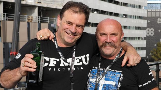 John Setka Twitter account‏@CFMEUJohnSetkaCommon sense prevails today but the battle continues. This dispute has always been about safety and always will be. #auspolSetka and Shaun Reardon