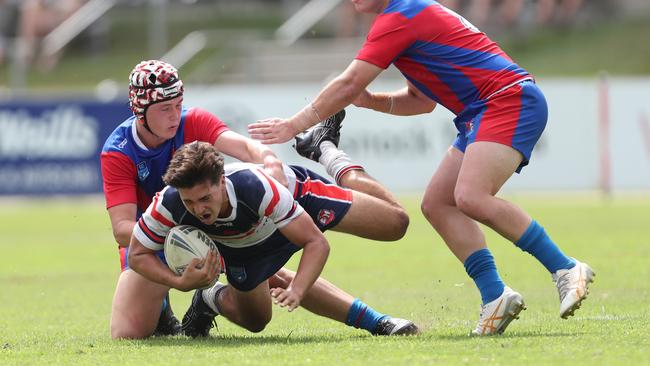 Billy Brown in action for the Central Coast Roosters. Picture: Sue Graham