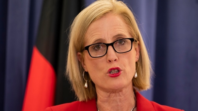Shadow Finance Minister Katy Gallagher has warned of a last-minute scare campaign from the Coalition following Labor releasing its policy costings. Picture: Martin Ollman