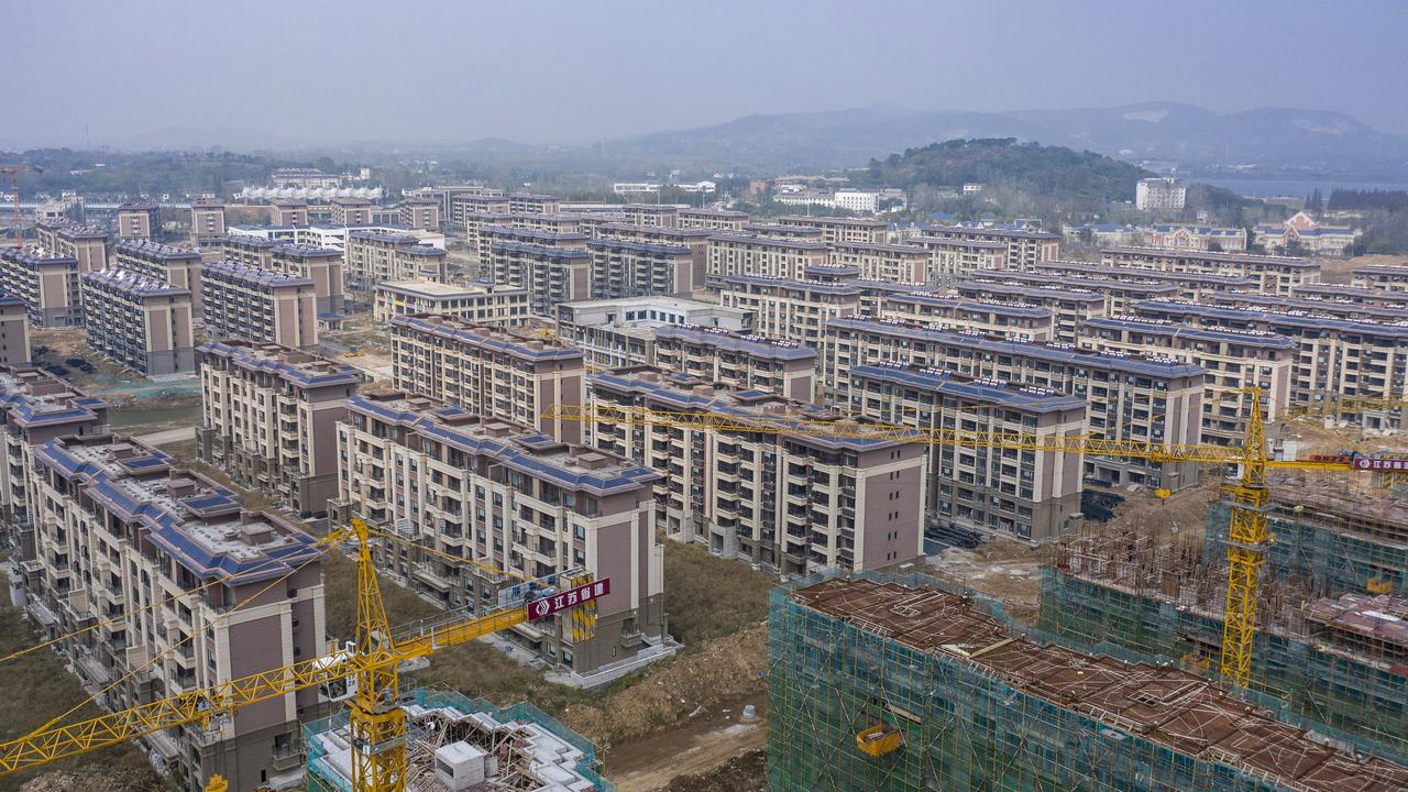 In 2021, Evergrande became the world’s most indebted real estate firm. Picture: Qilai Shen/Bloomberg via Getty Images