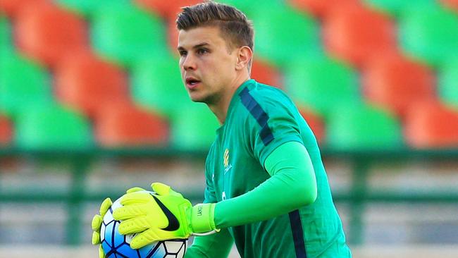 Mitch Langerak has joined Nagoya Grampus. Pic: Mark Evans